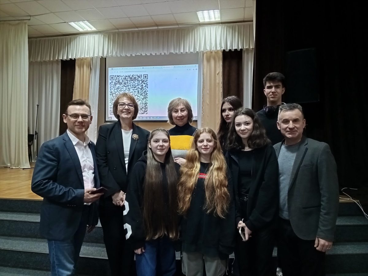Зустріч студентів коледжу з експертом у галузі підприємництва